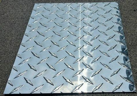 12-in x 8-ft aluminum diamond sheet metal|4x8 diamond plate sheets.